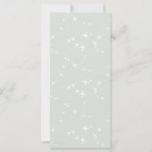 Reiseziel Thema Hochzeit Weltkarte Menüs (Rückseite)