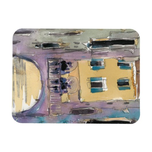 Reiseziele | Aussicht auf die Brücke von Venedig Magnet (Horizontal)