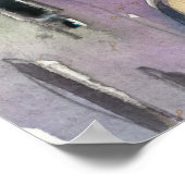 Reiseziele | Aussicht auf die Brücke von Venedig Poster (Ecke)