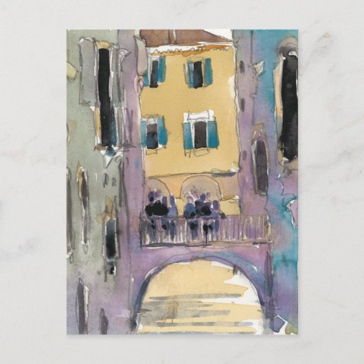 Reiseziele | Aussicht auf die Brücke von Venedig Postkarte (Vorderseite)