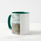 Reiseziele | European Swing Ride Watercolor Tasse (Vorderseite Links)