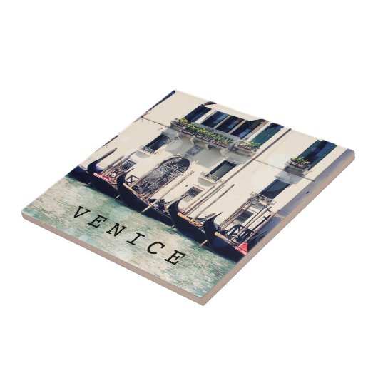 Reiseziele | Foto an der Wasserfront von Venedig Fliese (Seite)