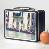 Reiseziele | Foto an der Wasserfront von Venedig Metall Lunch Box (Beispiel)