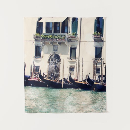 Reiseziele | Foto an der Wasserfront von Venedig Wandteppich (Vorderseite)