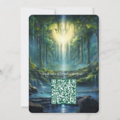 Reiseziele Landschaften unserer Welt Einladung (Rückseite)