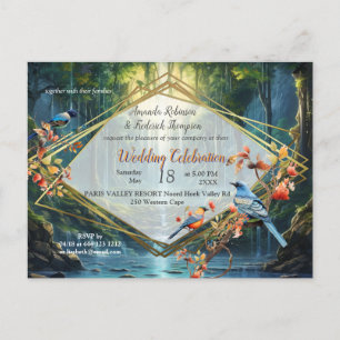 Reiseziele Landschaften unserer Welt Feiertagspostkarte