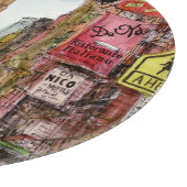 Reiseziele | New York City View of Little Italy Schneidebrett (Ecke)