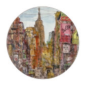 Reiseziele | New York City View of Little Italy Schneidebrett (Vorderseite)