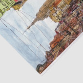 Reiseziele | New York City View of Little Italy Seidenpapier (Ausschnitt)