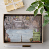 Reiseziele | New York City View of Little Italy Seidenpapier (Geschenk)