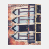 Reiseziele | Rustikales Venedig-Gebäude Fleecedecke (Vorderseite)