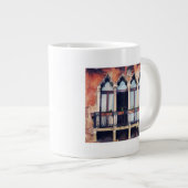 Reiseziele | Rustikales Venedig-Gebäude Jumbo-Tasse (Vorderseite Rechts)