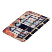 Reiseziele | Rustikales Venedig-Gebäude Magnet (Linke Seite)