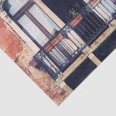 Reiseziele | Rustikales Venedig-Gebäude Seidenpapier (Ausschnitt)