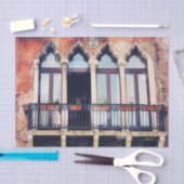 Reiseziele | Rustikales Venedig-Gebäude Seidenpapier (Handwerk)