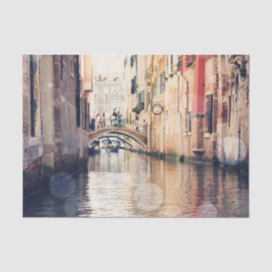 Reiseziele   Venice Gondolas Fotografie Seidenpapier