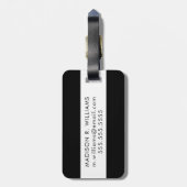 Reiseziele | Venice Plein Air Gondelbahn Gepäckanhänger (Rückseite vertikal)