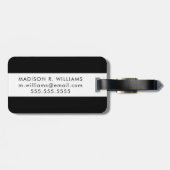 Reiseziele | Venice Plein Air Gondelbahn Gepäckanhänger (Rückseite horizontal)