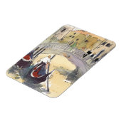Reiseziele | Venice Plein Air Gondelbahn Magnet (Linke Seite)