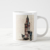 Reiseziele | Vintage Briefe von Big Ben
