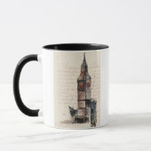 Reiseziele | Vintage Briefe von Big Ben Tasse (Links)
