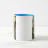 Reiseziele | Vintage Uhr Tasse (Zentrum)