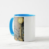 Reiseziele | Vintage Uhr Tasse (Vorderseite Links)