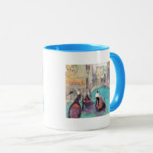 Reiseziele | Wasserfarbe Venedig Gondelfahrt Tasse (VorderseiteRechts)