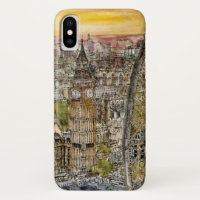 Reiseziele | Watercolor Big Ben & London Eye