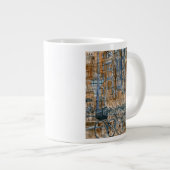 Reiseziele | Watercolor New York City View Jumbo-Tasse (Vorderseite Rechts)