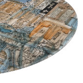 Reiseziele | Watercolor New York City View Schneidebrett (Ecke)