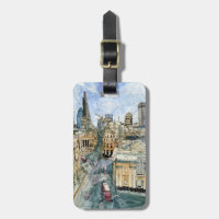 Reiseziele | Watercolor Vintag London Street