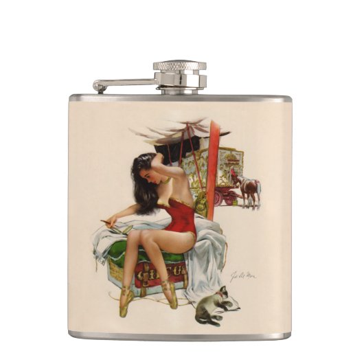 Reisezirkus Flachmann (Vorderseite)