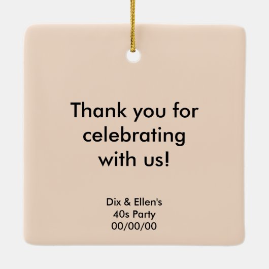 Reisezirkus Keramikornament (Rückseite)