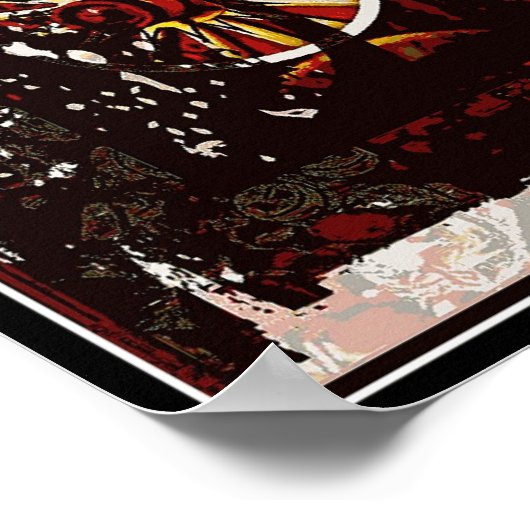 Reisezirkus Poster (Ecke)