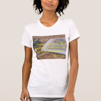 Reisezitat durch Mark Twain T-Shirt