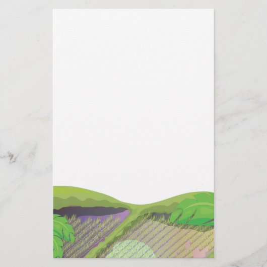 Reisfeld Briefpapier (Vorderseite)