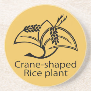 Reisfeld-Kranich Untersetzer