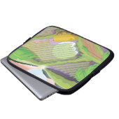 Reisfeld Laptopschutzhülle (Vorne Knopf)