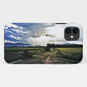 Reisfelder auf dem Weg Case-Mate iPhone Hülle (Rückseite (Horizontal))