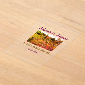 Reisfelderlebnis erwartet Brautparty Name fa Acryleinladungen (Ablage )