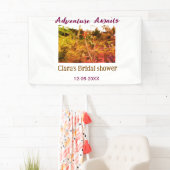 Reisfelderlebnis erwartet Brautparty Name fa Banner (Insitu)