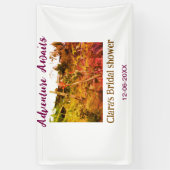 Reisfelderlebnis erwartet Brautparty Name fa Banner (Vertikal)