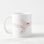 Reisigbündel Mig-15 Kaffeetasse (Links)