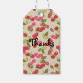 Reiskirsche Geschenkanhänger (Vorderseite)