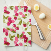 Reiskirsche Geschirrtuch (Viertel Falte)