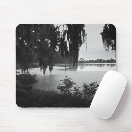Reisklemme in Schwarz und Weiß | Moody Mouse Pad Mousepad (Mit Mouse)