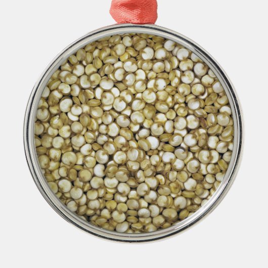 ReismeldekornmakroFoto Ornament Aus Metall (Vorne)