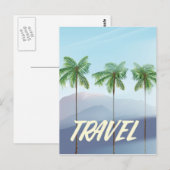 Reispalmen Postkarte (Vorne/Hinten)
