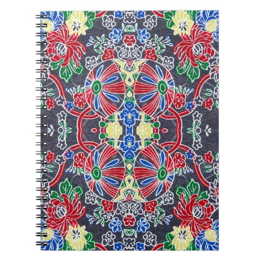 Reispapier Chiyogami Art Notizblock (Vorderseite)